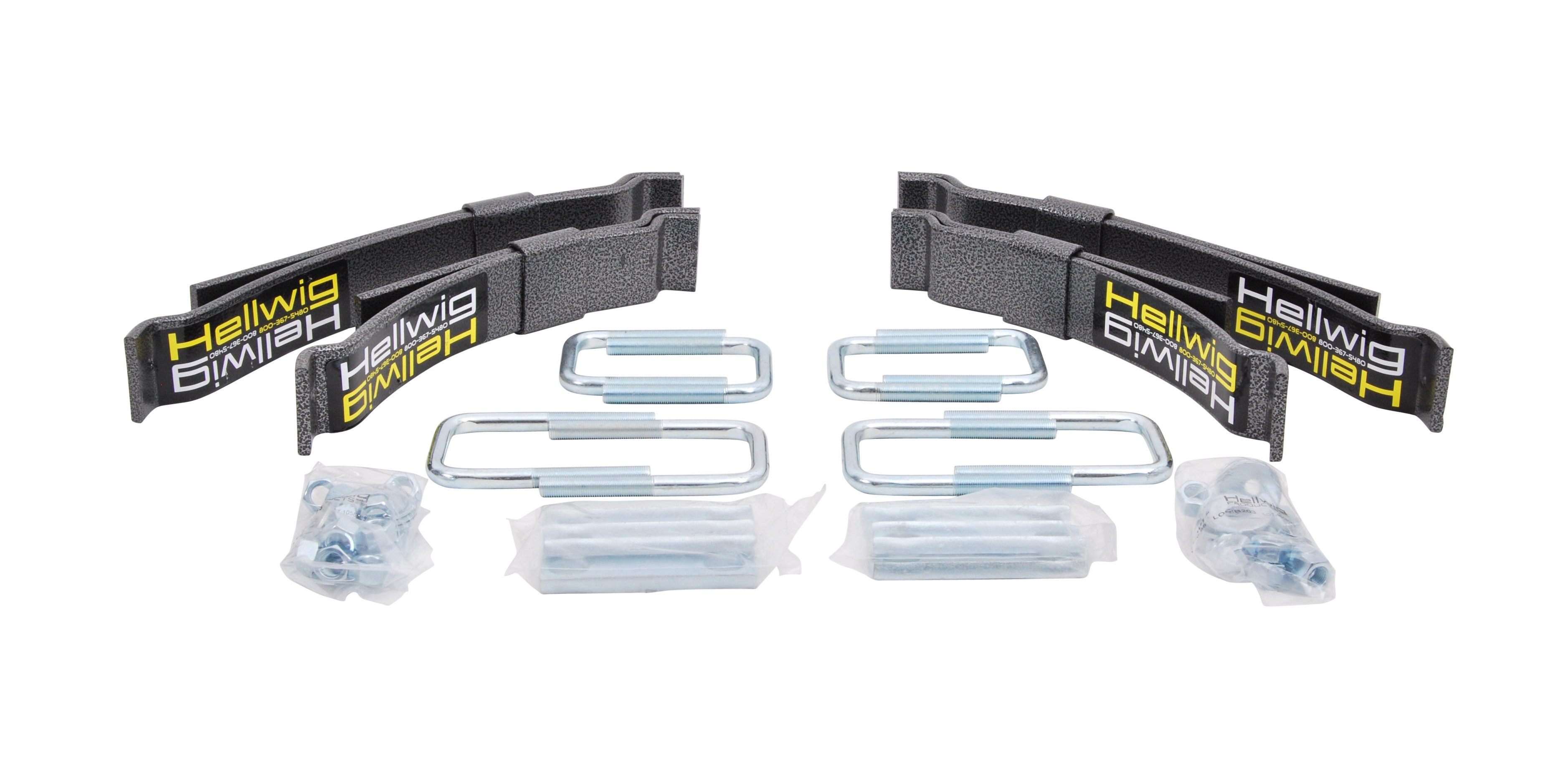 Hellwig 1515 - 00-04 Toyota Tacoma Load Pro 15 Helper Spring - Up To 1500lbs