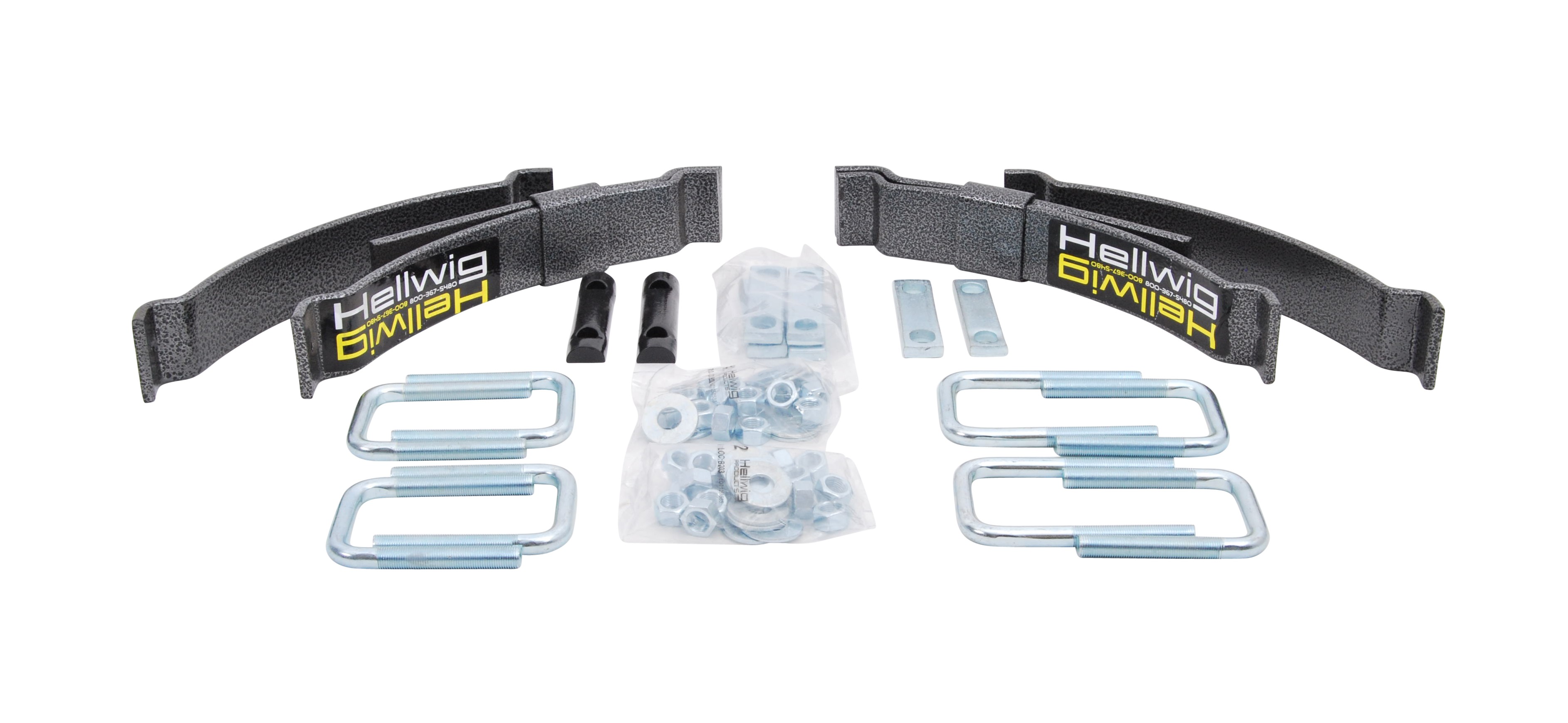 Hellwig 1565 - 98-04 Nissan Frontier Load Pro 15 Helper Spring - Up To 1500lbs