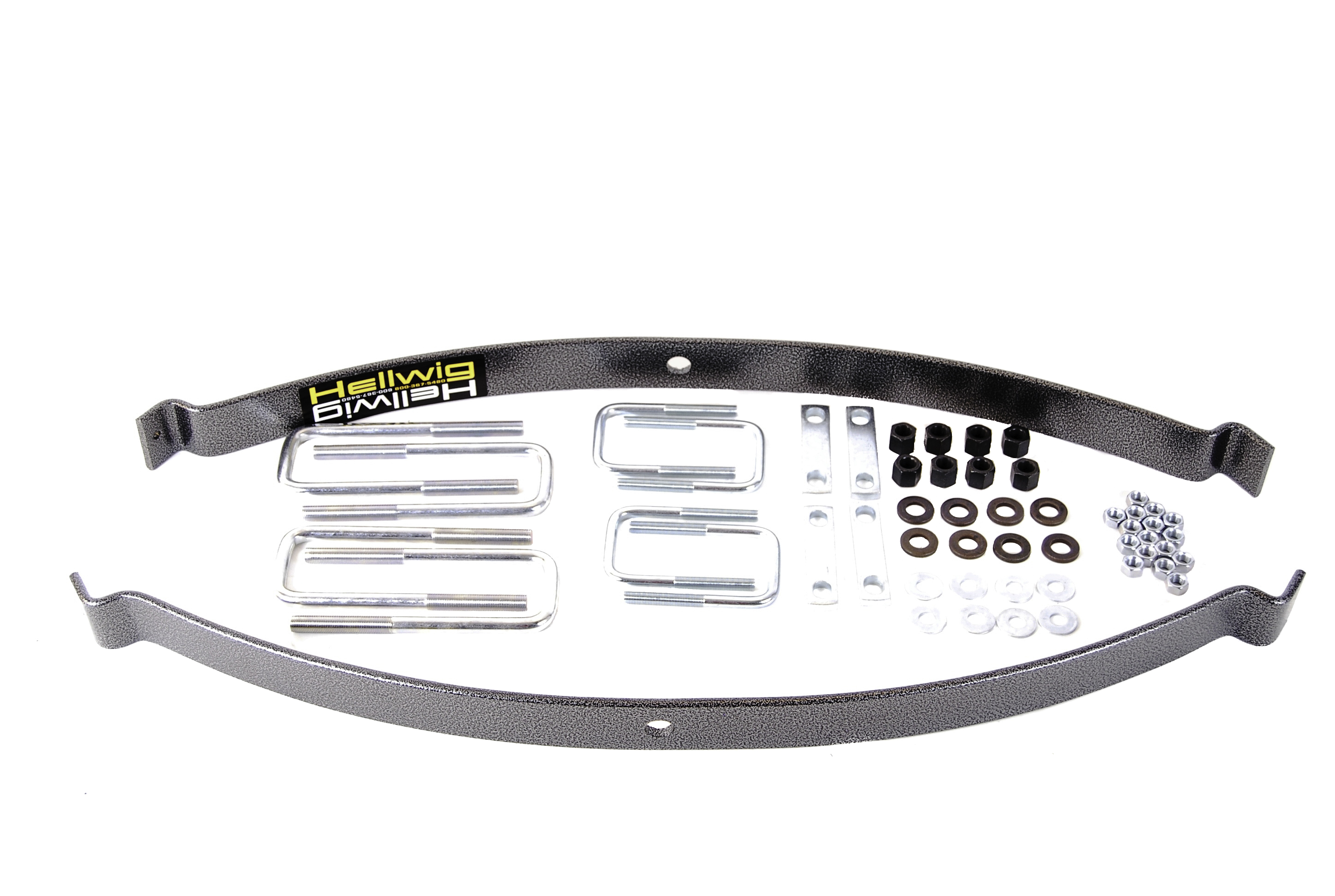Hellwig 988 - 04-21 Nissan Titan 2/4WD EZ Level 990 Helper Spring - Up To 2000lbs