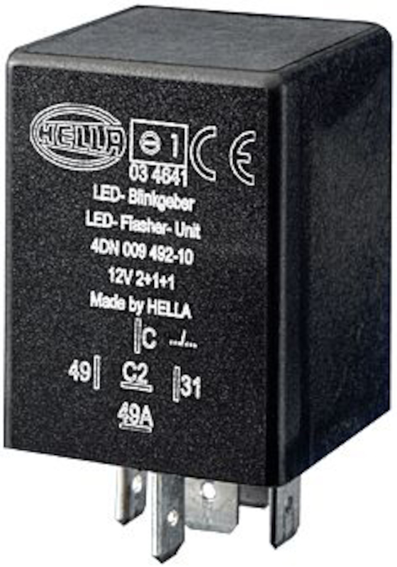 Hella 009492101 - Flasher Unit Led 12V 2+1+1 Hella 009492101 - Flasher Unit Led 12V 2+1+1