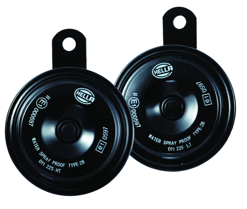 Hella 011225802 - Horn Kit Bx Blk Disc 77Mm 12V Univ Hella 011225802 - Horn Kit Bx Blk Disc 77Mm 12V Univ