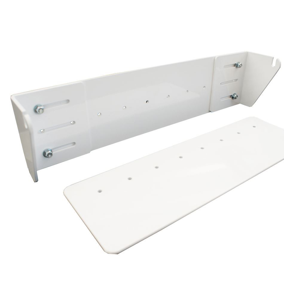 Hepfner Racing Products HRP6783-WHT - Fuel Cell Wall Mount