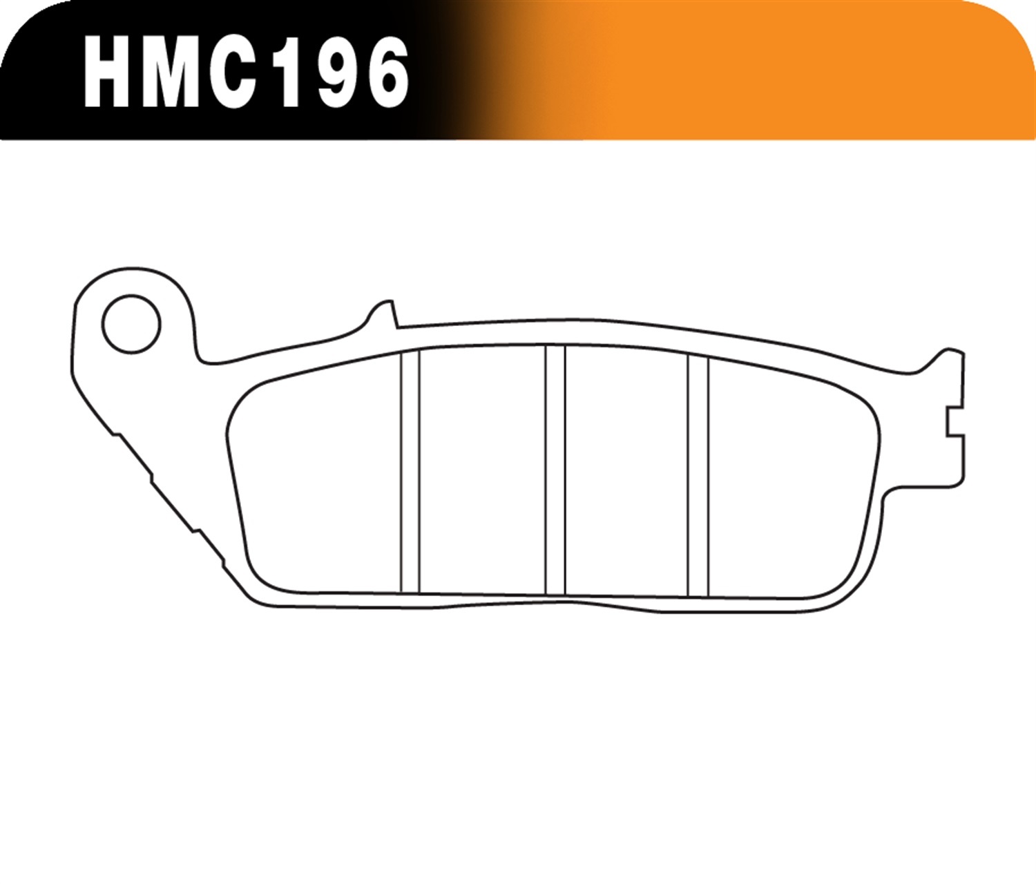 Hawk HMC5004 - Sintered Metallic Disc Brake Pads Hawk HMC5004 - Sintered Metallic Disc Brake Pads