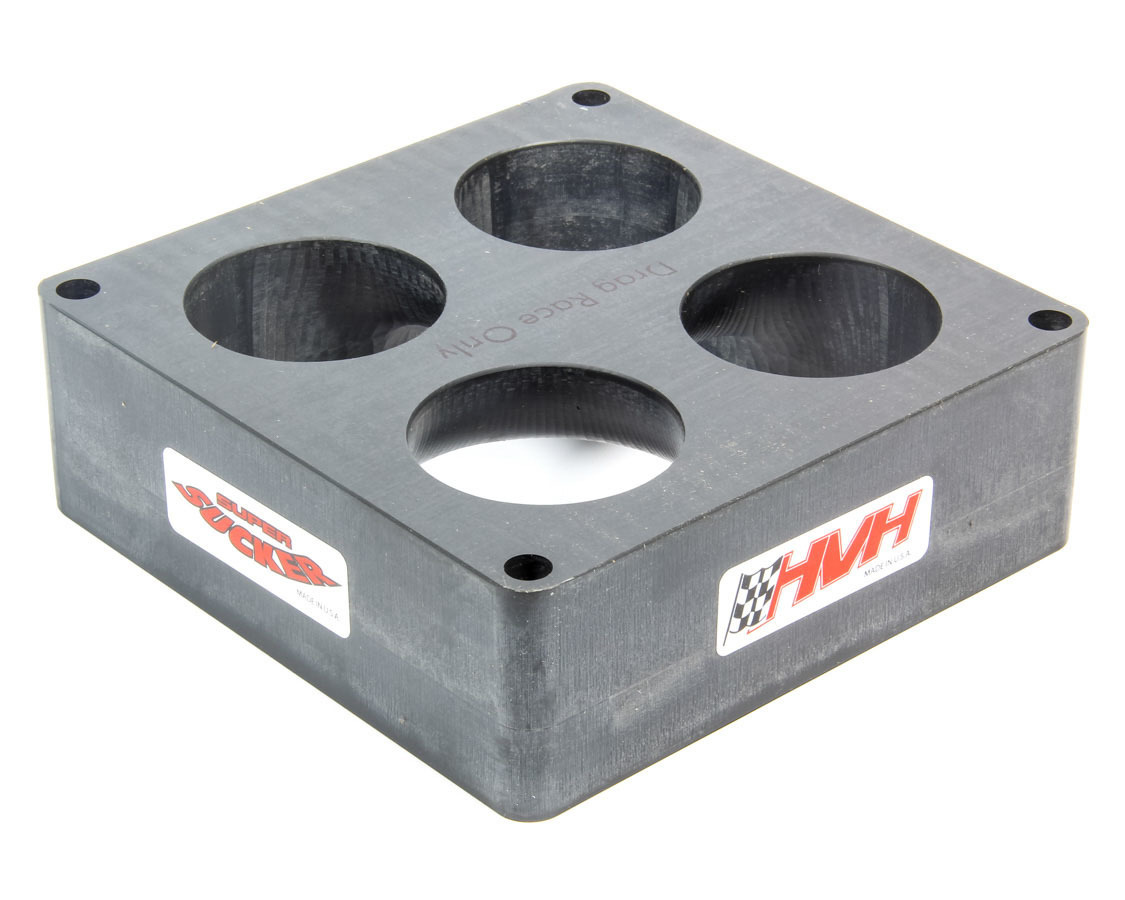 High Velocity Heads SS4500-2N - 2in Super Sucker Carb. Spacer Nylon - 4500