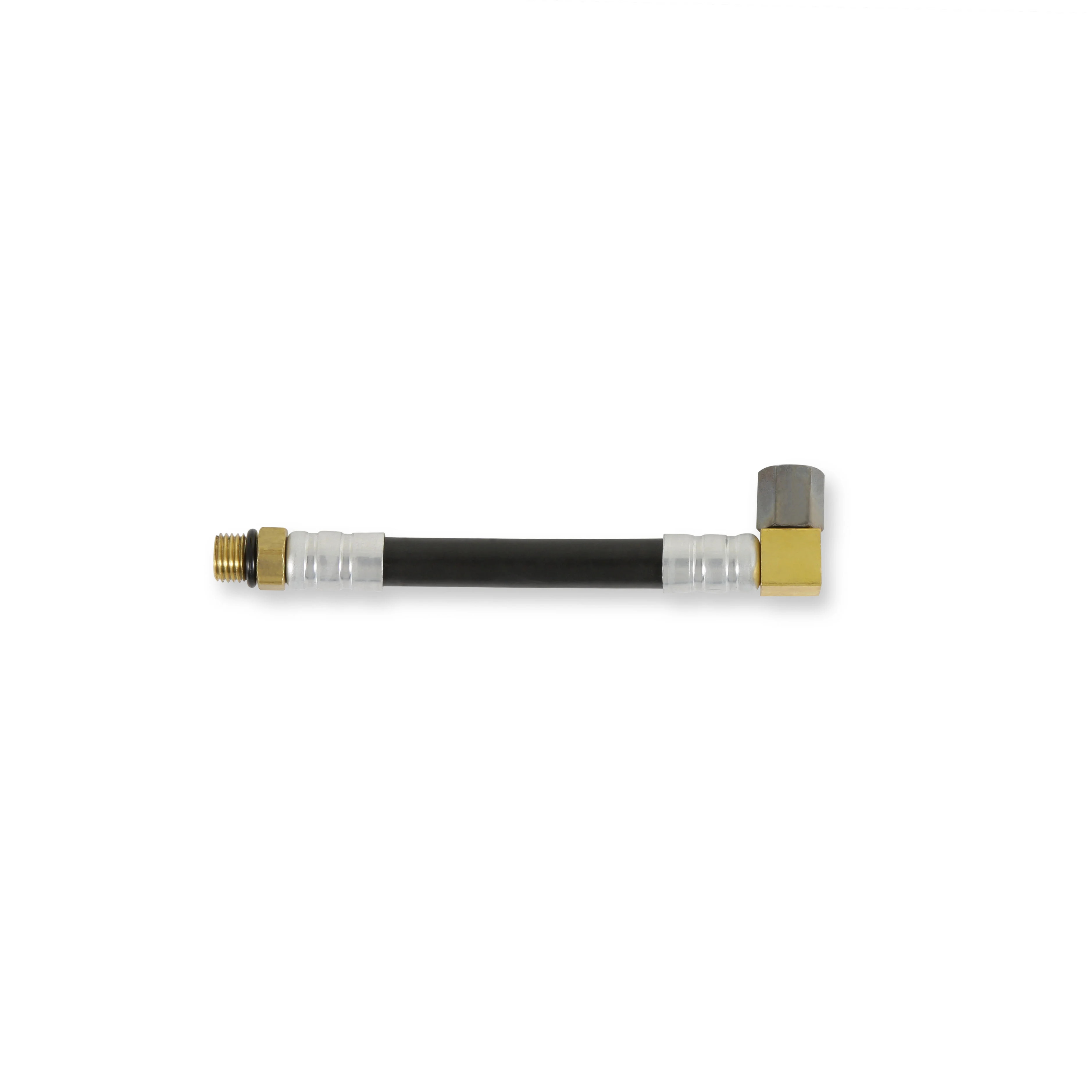 Hilborn Fuel Injection H3BF-0350-HIL - CLEARANCE ITEM / ALL SALES FINAL - #3 HOSE-Assembly, Straight-90, 3.50LG