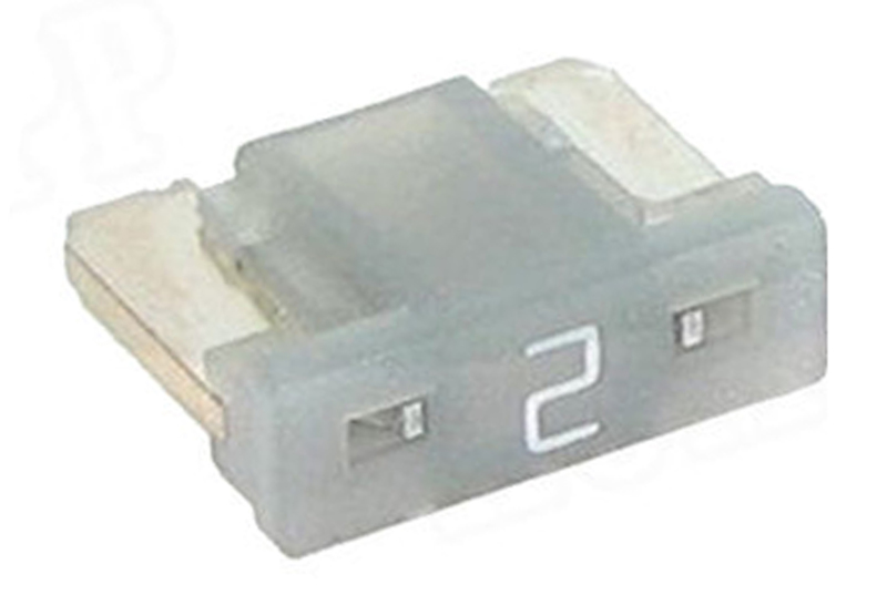 Hella 358129002 - FUSE MINI-LP 2A GREY 10PC