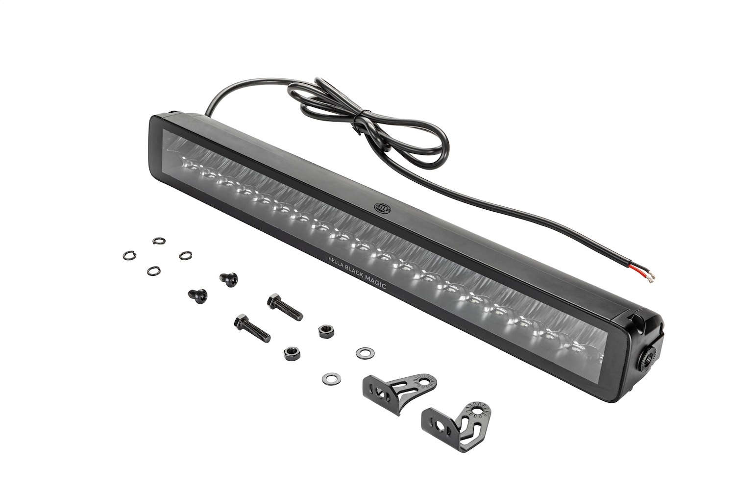 Hella 358176401 - Universal Black Magic 21in Double Light Bar - Driving Beam Hella 358176401 - Universal Black Magic 21in Double Light Bar - Driving Beam