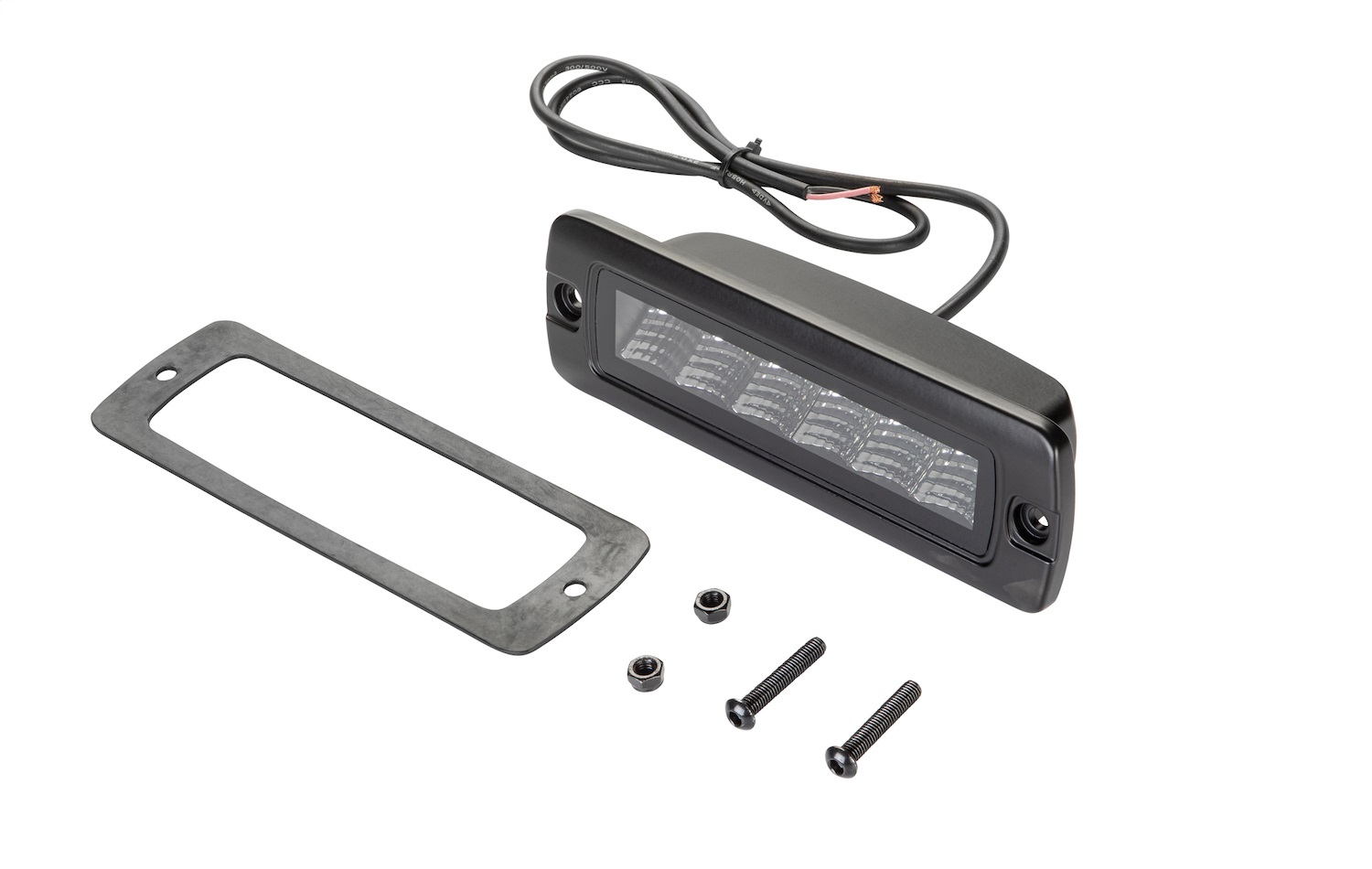 Hella 358176221 - Universal Black Magic 6 L.E.D. Flush Mount Mini Light Bar - Flood Beam Hella 358176221 - Universal Black Magic 6 L.E.D. Flush Mount Mini Light Bar - Flood Beam