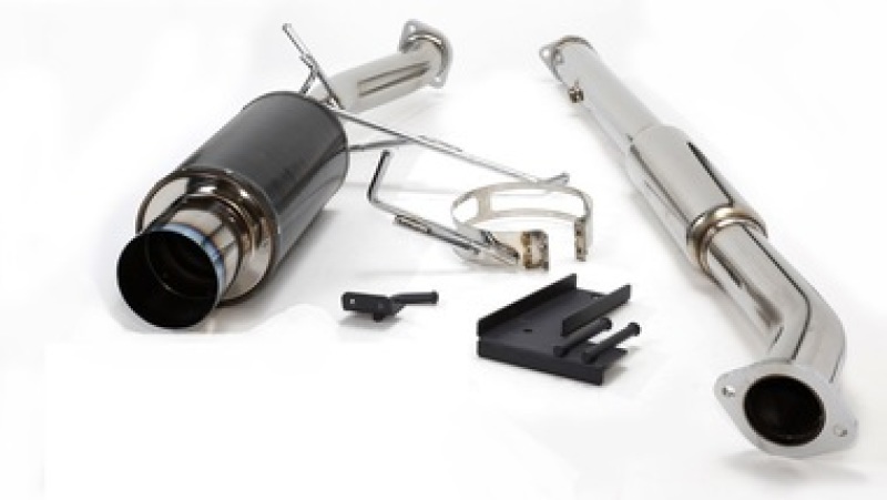 HKS 31012-BM001 - 03-06 Evo Carbon-Ti Cat-back Exhaust