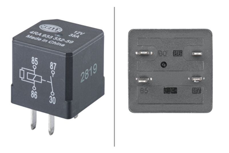 Hella 933332591 - Relay, main current Hella 933332591 - Relay, main current