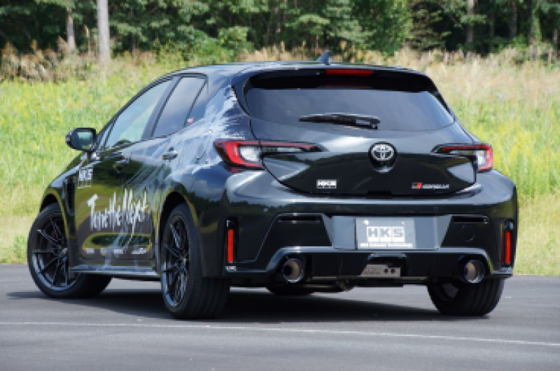 HKS 31021-AT009 - Toyota GR Corolla LEGAMAX Sports Exhaust (Use w/ PN G89580-T76010-00) HKS 31021-AT009 - Toyota GR Corolla LEGAMAX Sports Exhaust (Use w/ PN G89580-T76010-00)