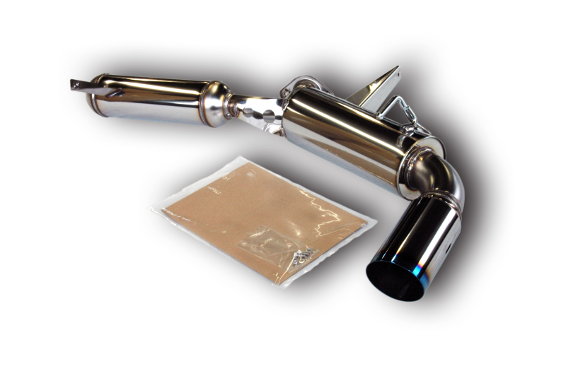 HKS 32003-BM002 - 08 Mitsubishi Lancer DE ES and GTS Hi-Power Rear Muffler