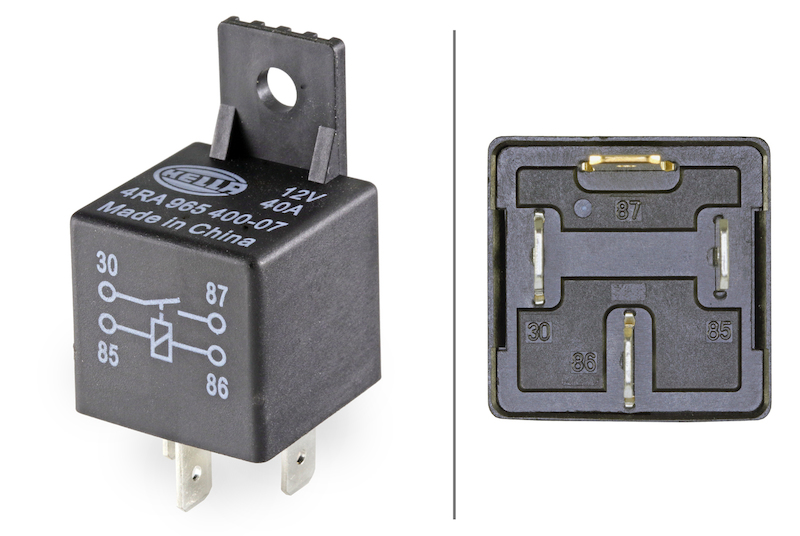Hella 965400071 - Mini ISO Relay 12V