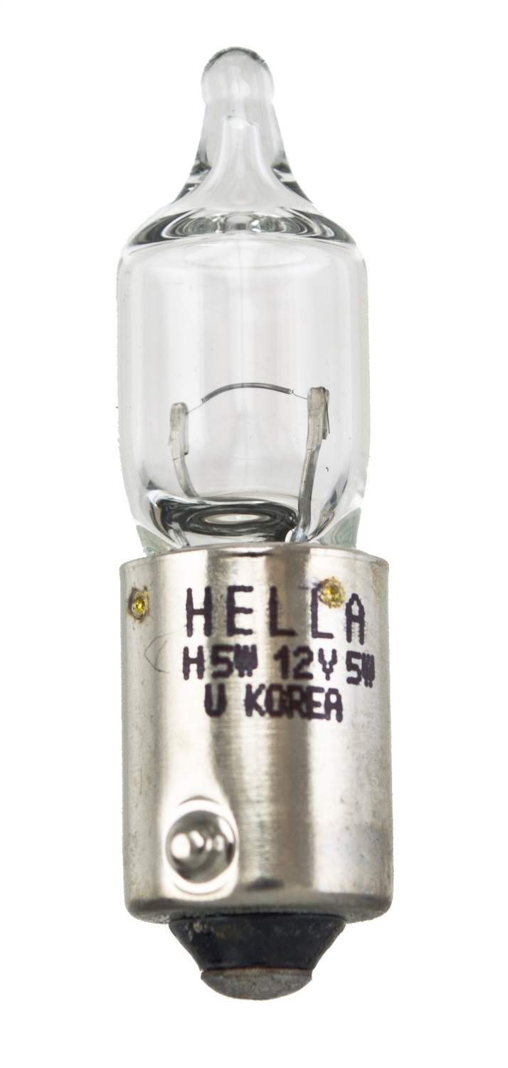 Hella H5W - Bulb 12V 5W Ba9S T275 Hella H5W - Bulb 12V 5W Ba9S T275