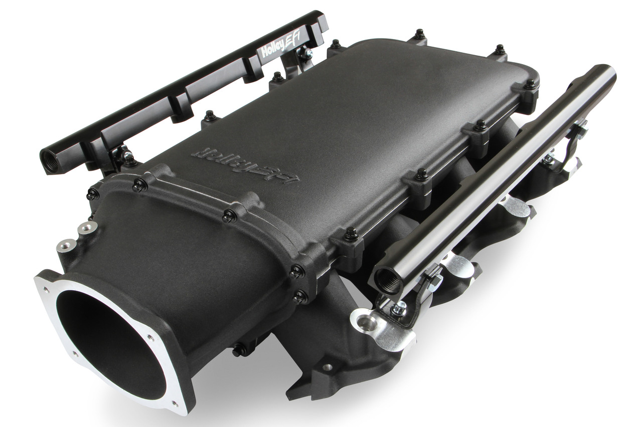 Holley EFI 300-621BK - EFI Modular Lo-Ram Intake Manifold Holley EFI 300-621BK - EFI Modular Lo-Ram Intake Manifold