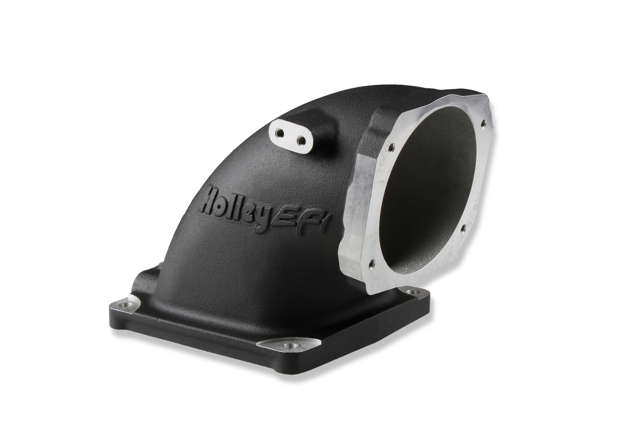 Holley EFI 300-248BK - EFI Throttle Body Intake Elbow