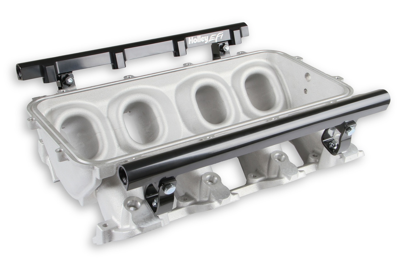 Holley EFI 300-600 - EFI Lo-Ram Intake Manifold Base Holley EFI 300-600 - EFI Lo-Ram Intake Manifold Base