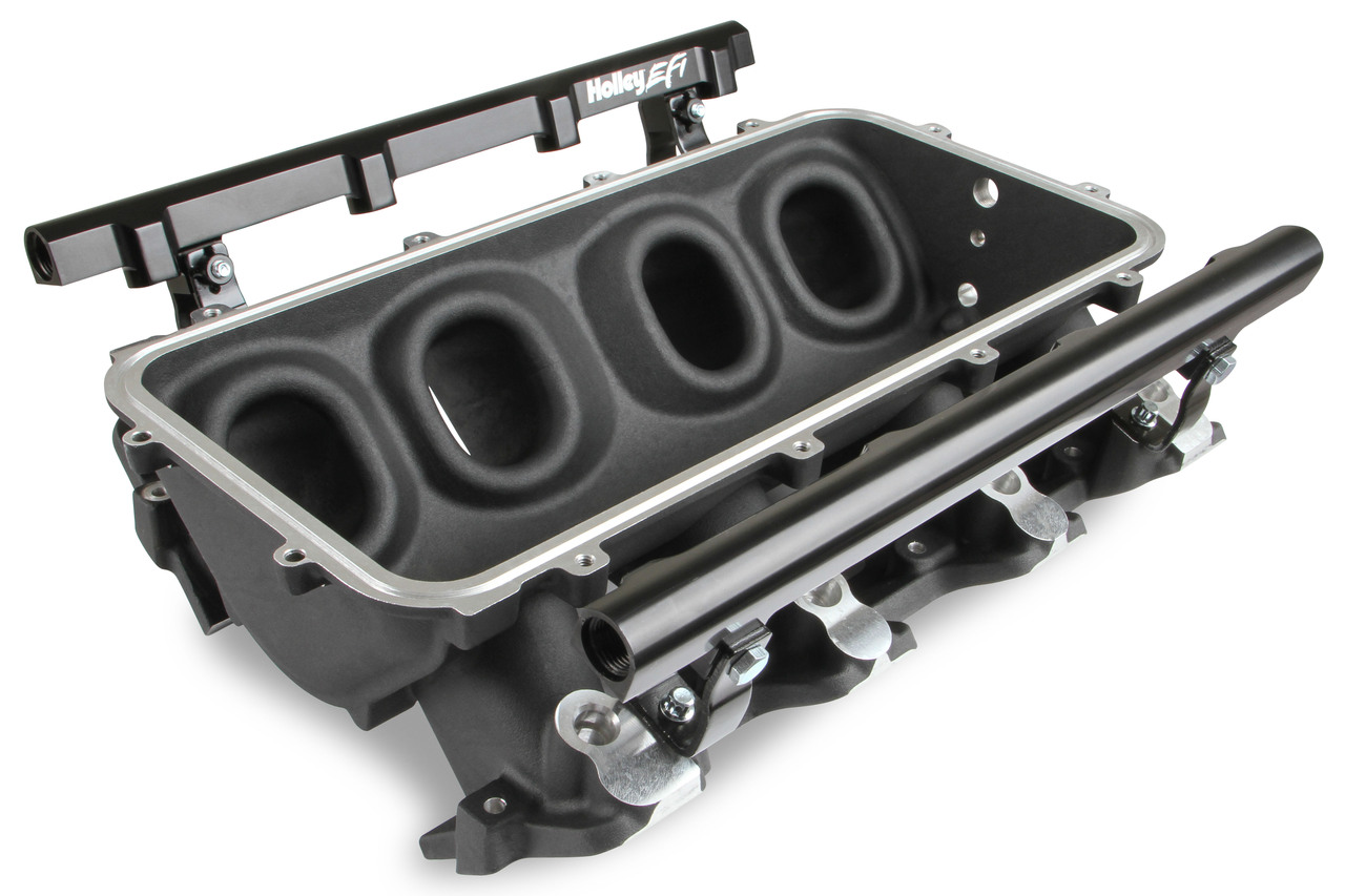 Holley EFI 300-600BK - EFI Lo-Ram Intake Manifold Holley EFI 300-600BK - EFI Lo-Ram Intake Manifold