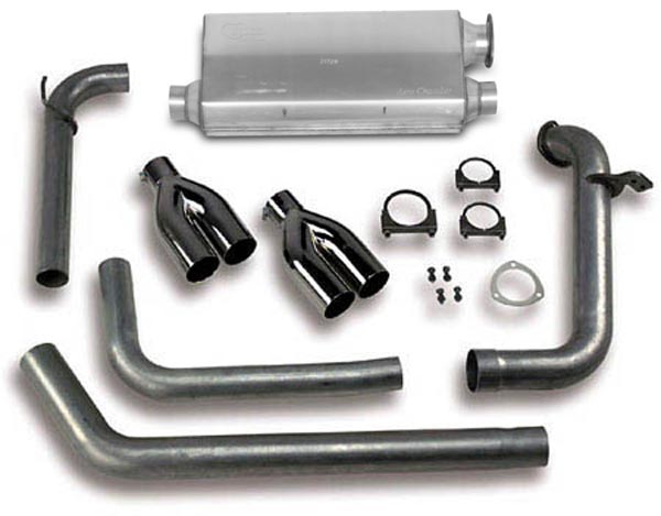 Hooker 16811HKR - Super Competition Cat-Back System
