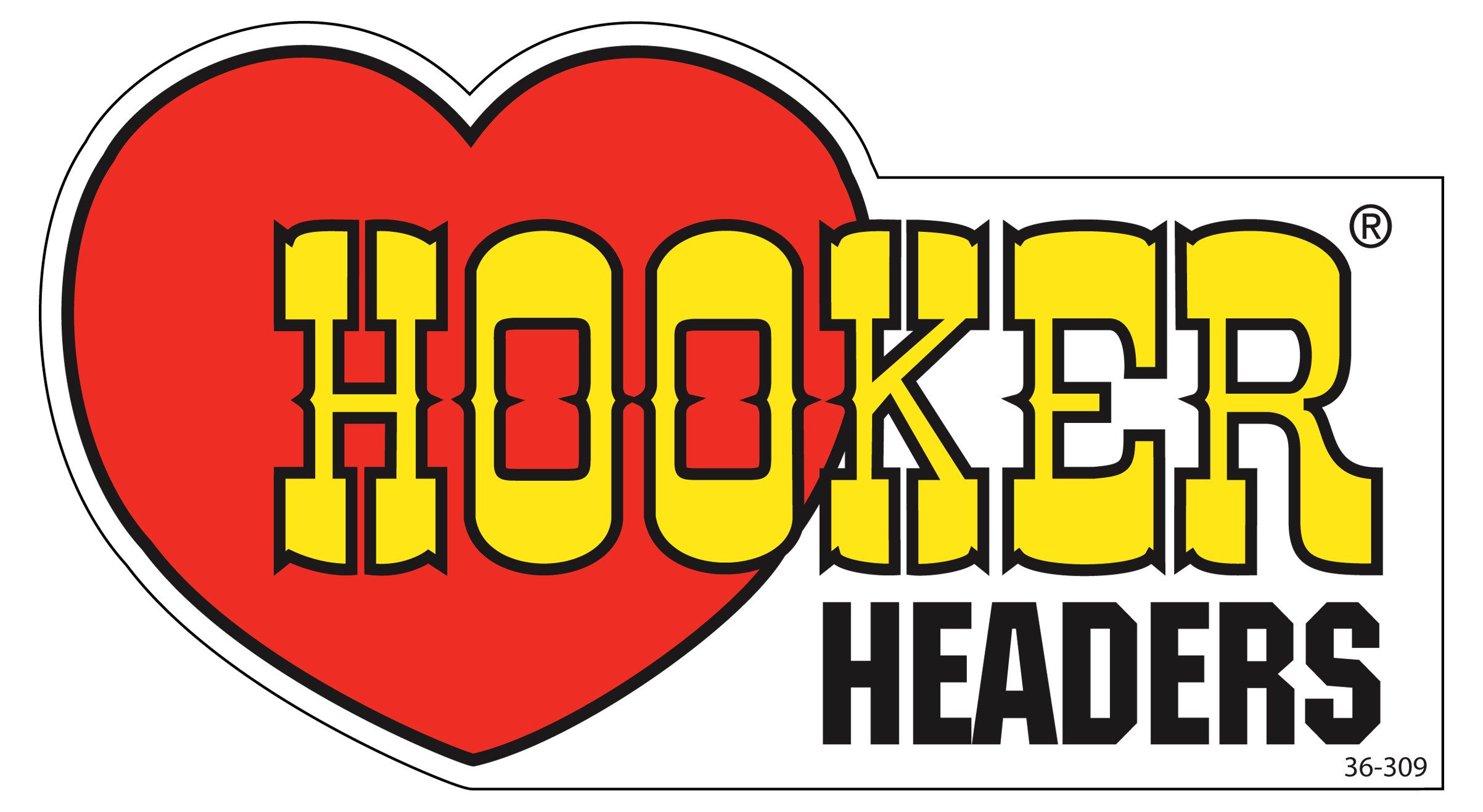 Hooker 36-309 - Headers Decal