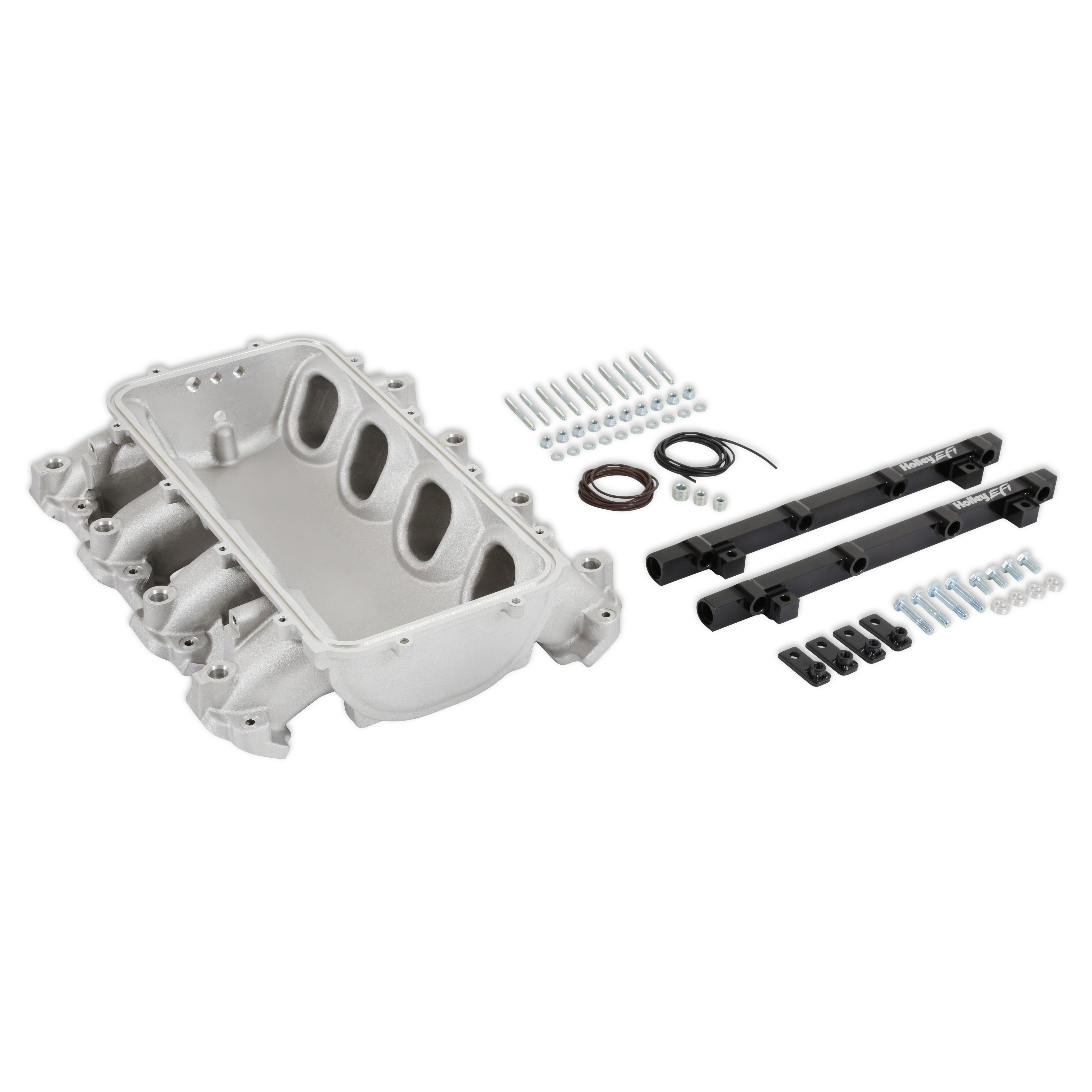 Holley EFI 300-711 - EFI Lo-Ram Intake Manifold Base Holley EFI 300-711 - EFI Lo-Ram Intake Manifold Base