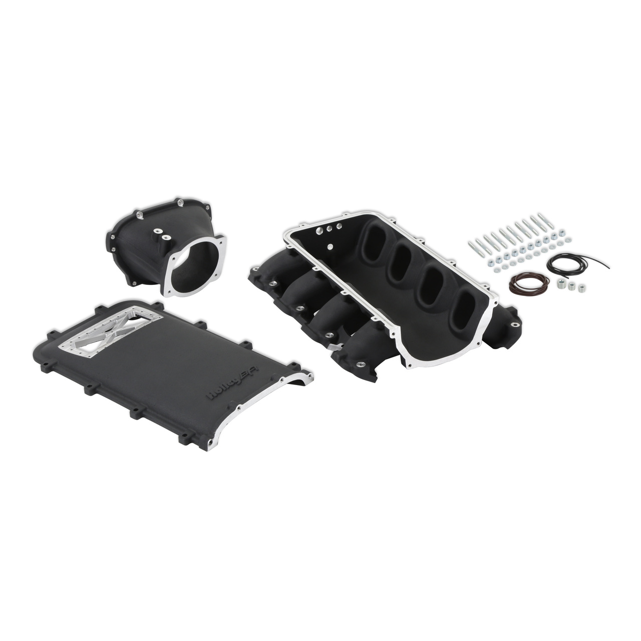 Holley EFI 300-717BK - EFI Ultra Lo-Ram Intake Manifold Kit Holley EFI 300-717BK - EFI Ultra Lo-Ram Intake Manifold Kit