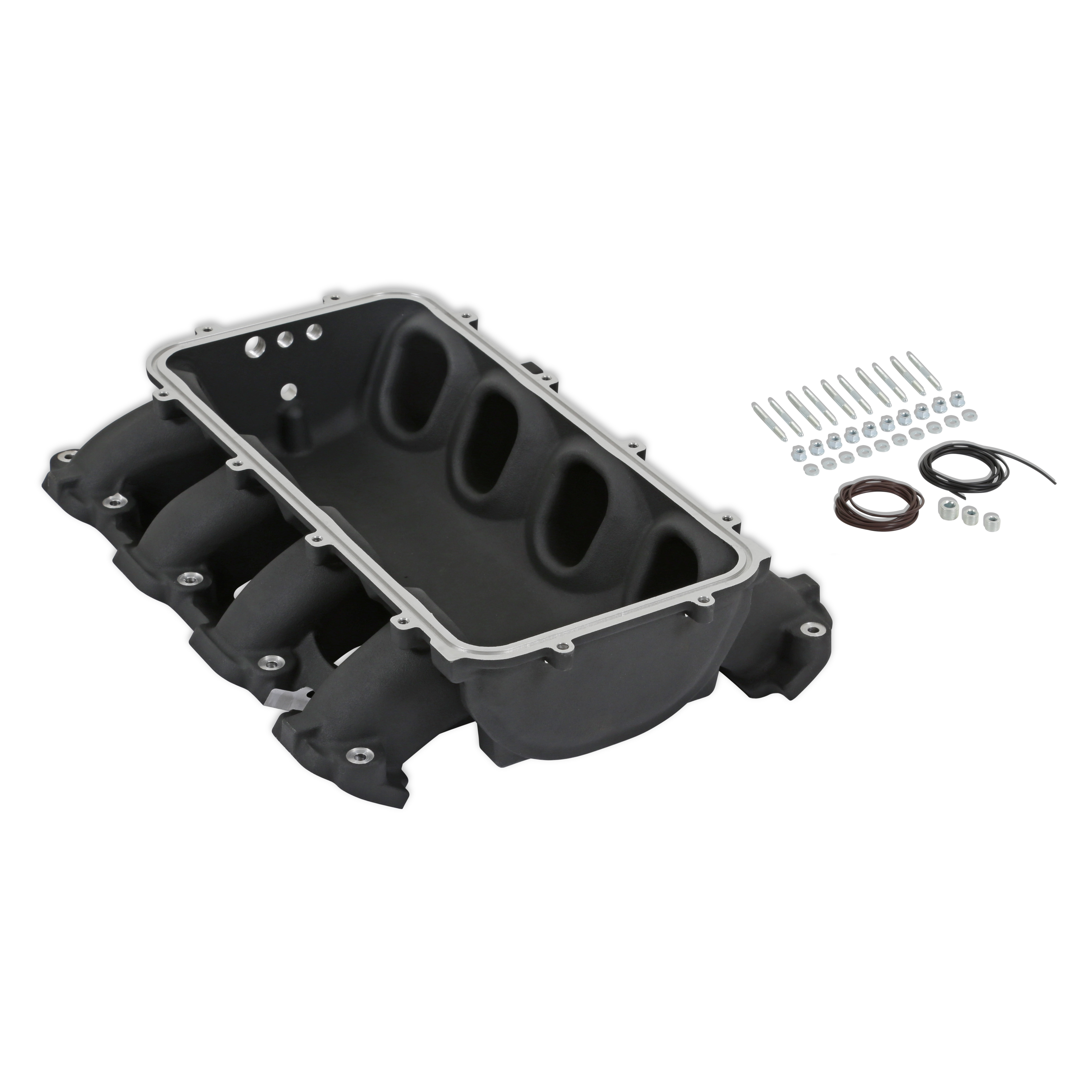 Holley EFI 300-710BK - EFI Lo-Ram Intake Manifold Base