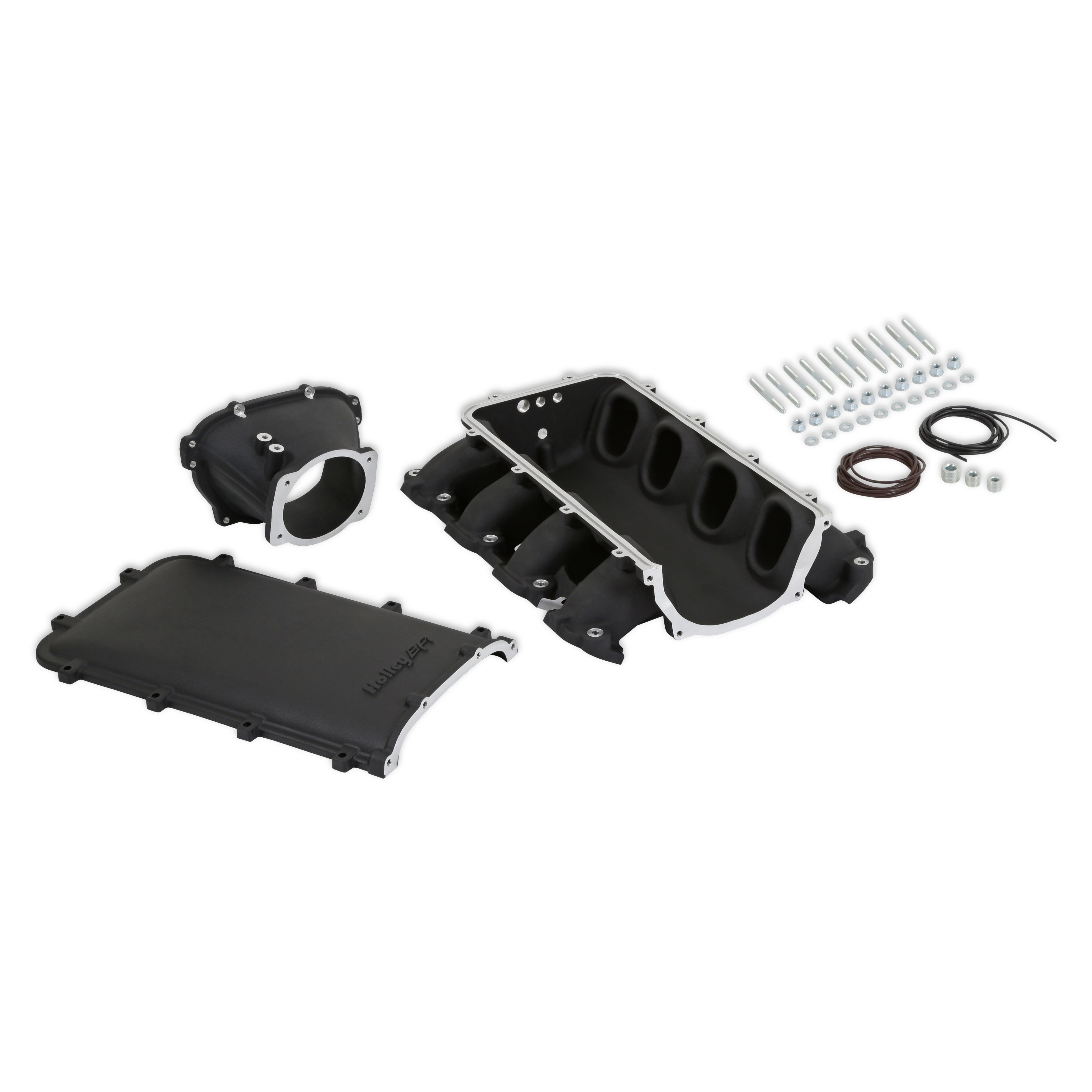 Holley EFI 300-716BK - EFI Ultra Lo-Ram Intake Manifold Kit Holley EFI 300-716BK - EFI Ultra Lo-Ram Intake Manifold Kit