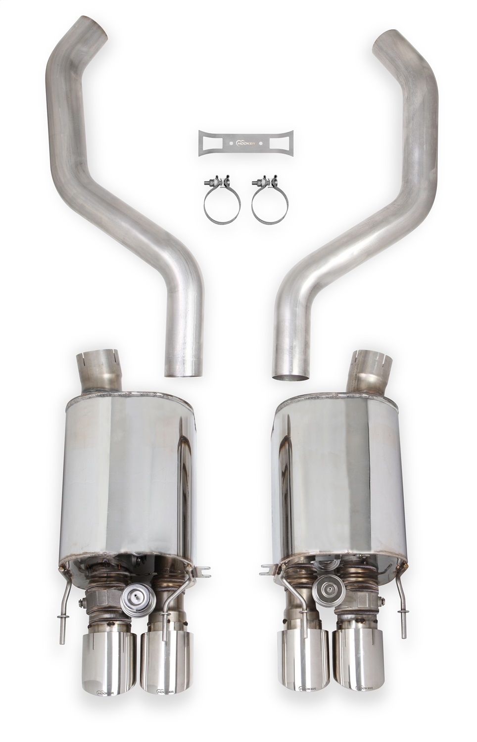 Hooker 70401329-RHKR - Blackheart Axle-Back Exhaust System Hooker 70401329-RHKR - Blackheart Axle-Back Exhaust System