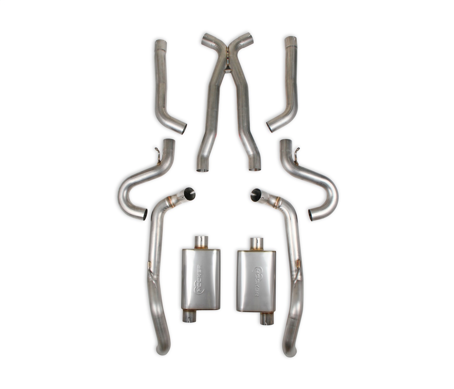 Hooker 70501354-RHKR - Blackheart Header-Back Exhaust System Hooker 70501354-RHKR - Blackheart Header-Back Exhaust System