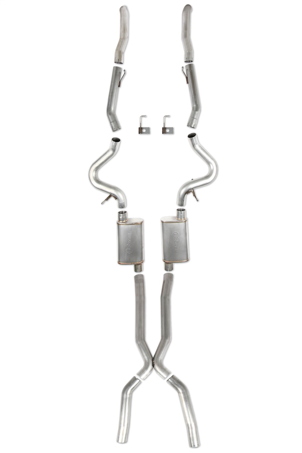 Hooker BH23108 - Blackheart Crossmember-Back Exhaust System