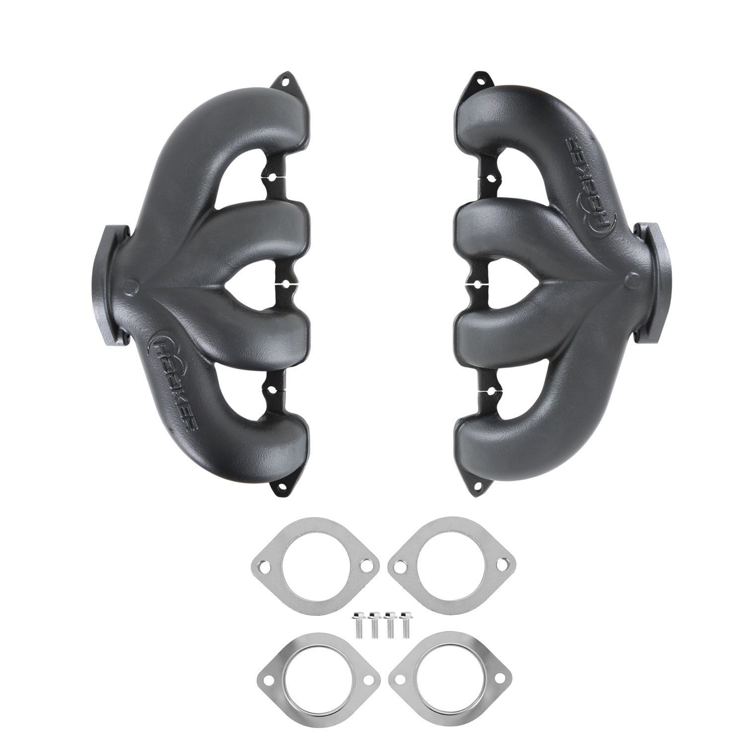 Hooker BHS5190 - Exhaust Manifold Set GM LT - Center Dump