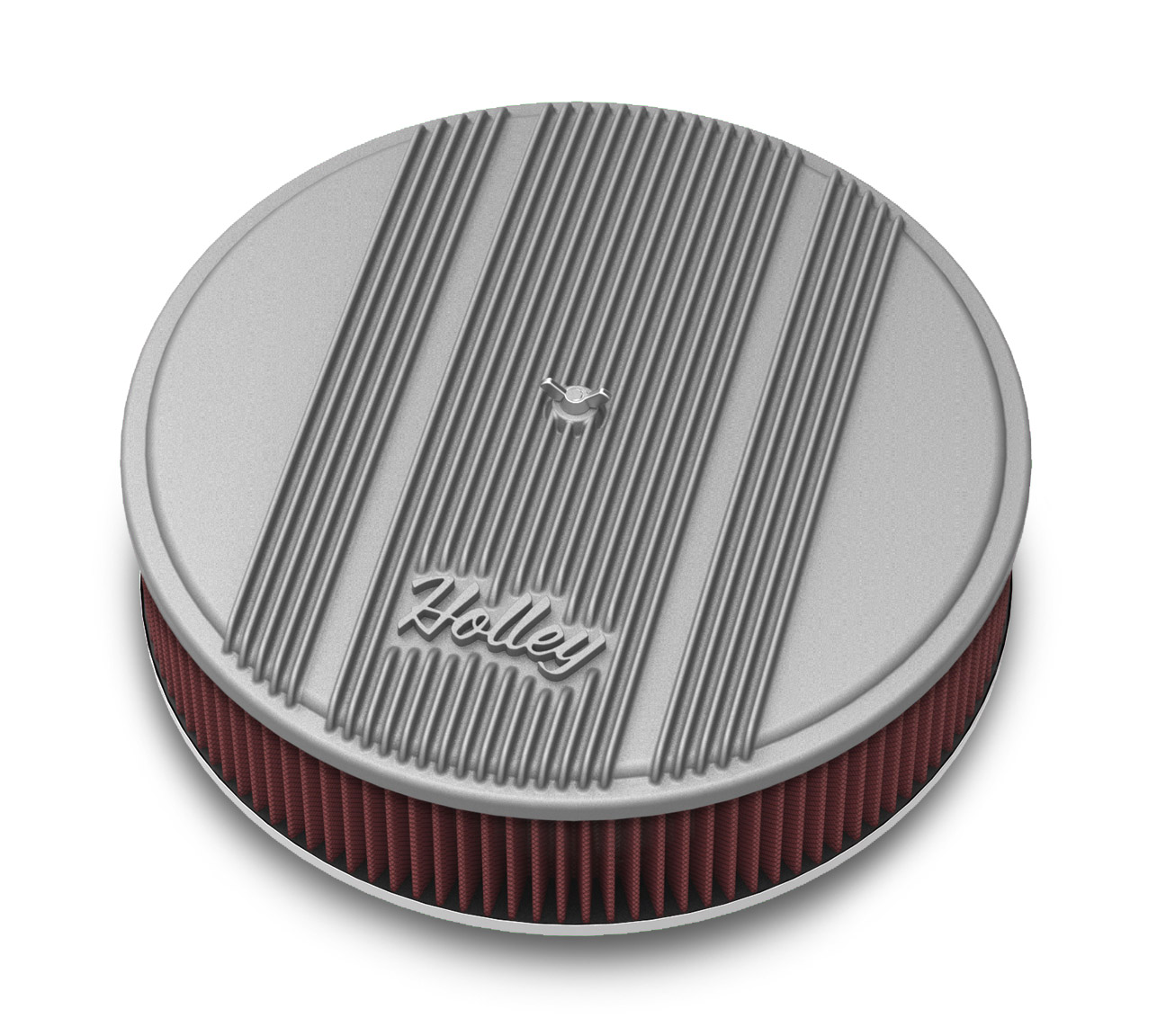 Holley 120-160 - Round Finned Air Cleaner Holley 120-160 - Round Finned Air Cleaner