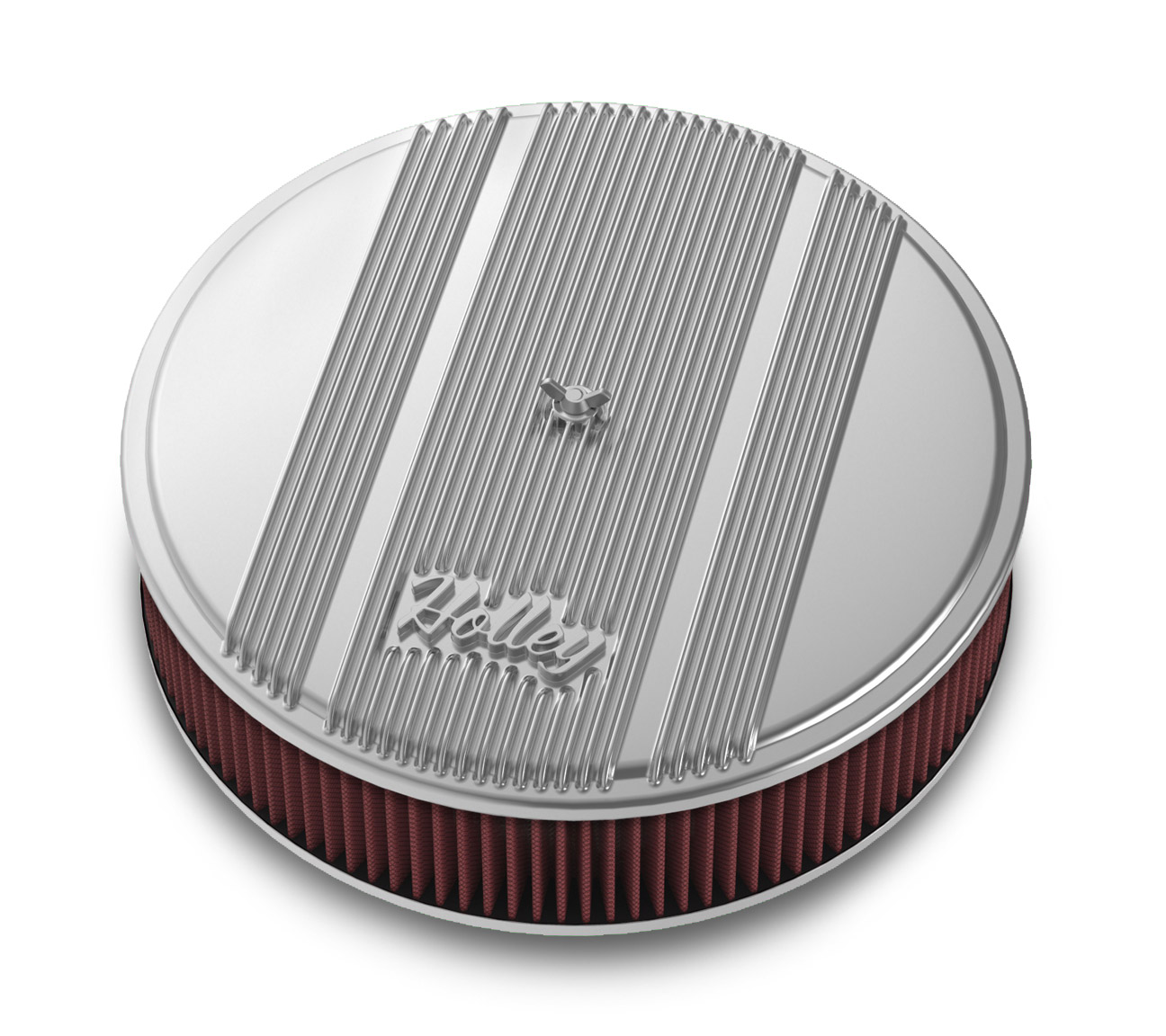 Holley 120-151 - Round Finned Air Cleaner Holley 120-151 - Round Finned Air Cleaner