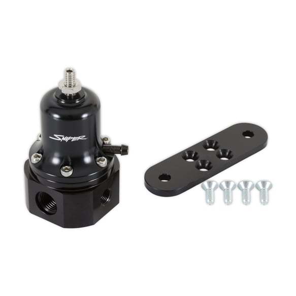 Holley 19-392 - Sniper Billet EFI Fuel Regulator w/6an ORB Port Holley 19-392 - Sniper Billet EFI Fuel Regulator w/6an ORB Port