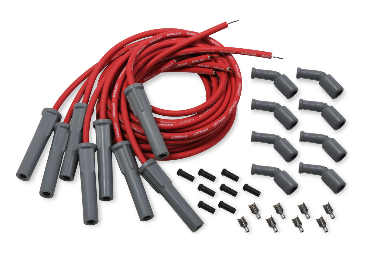 Holley EFI 561-112 - EFI LS Spark Plug Wire Set - Cut to Fit