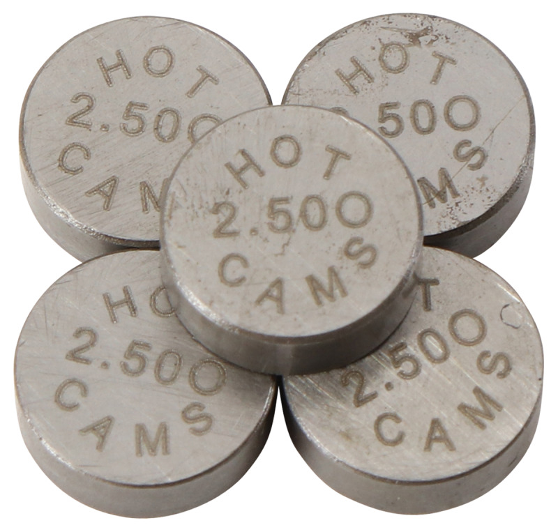 Hot Cams 5PK748250 - 08-13 Yamaha WR 250 R Dual Sport 250cc 2.50mm Shim Kit - 5 Pack Hot Cams 5PK748250 - 08-13 Yamaha WR 250 R Dual Sport 250cc 2.50mm Shim Kit - 5 Pack