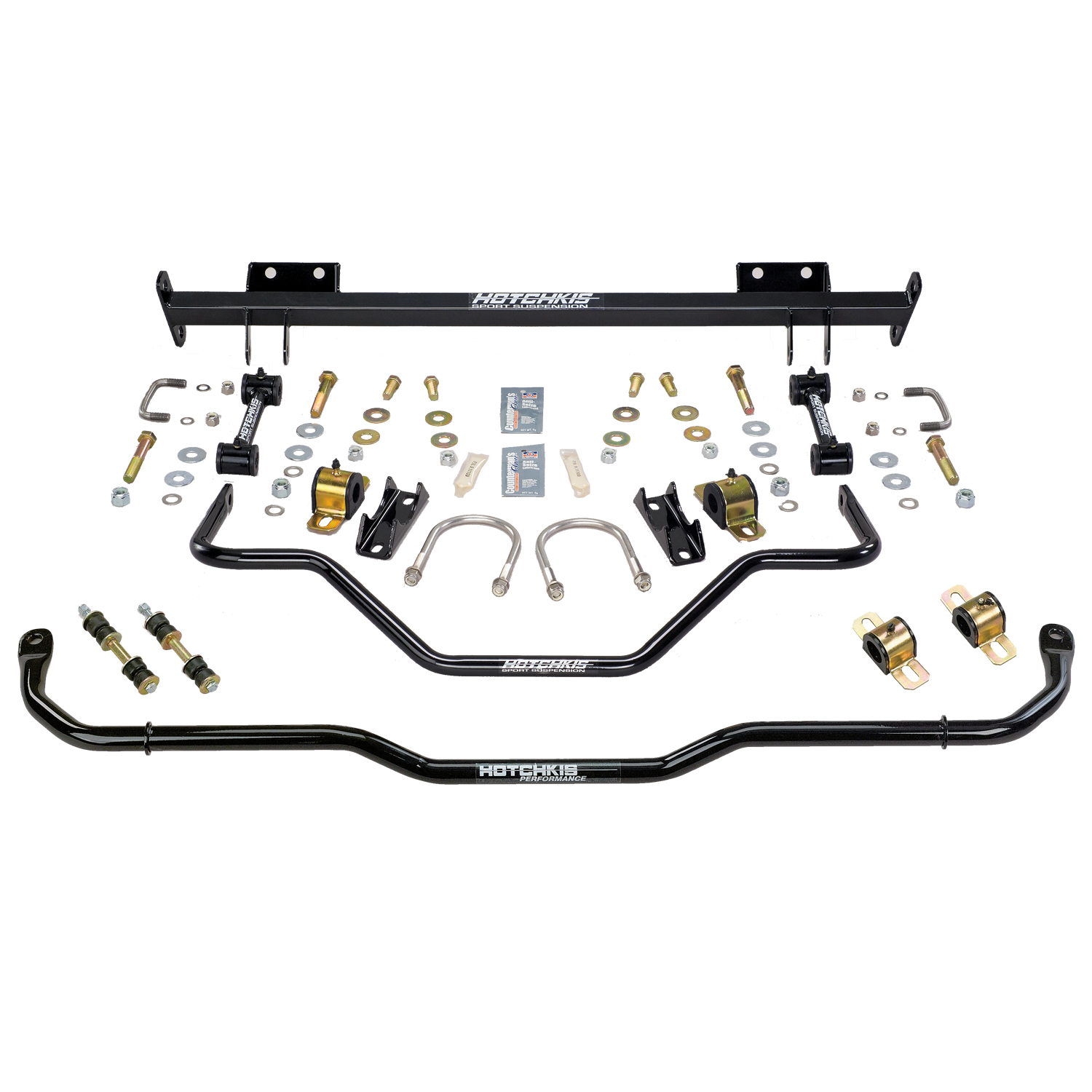 Hotchkis 2207C - 67-69 Camaro/Firebird Sport Sway Bars & Chassis Brace