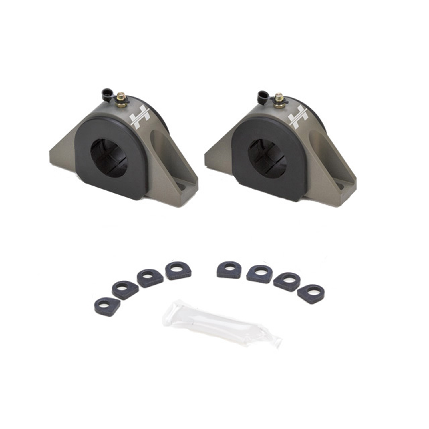 Hotchkis 23491438 - 1-7/16in Bar Dia Style D Heavy Duty Billet Sway Bar Bushing Brackets