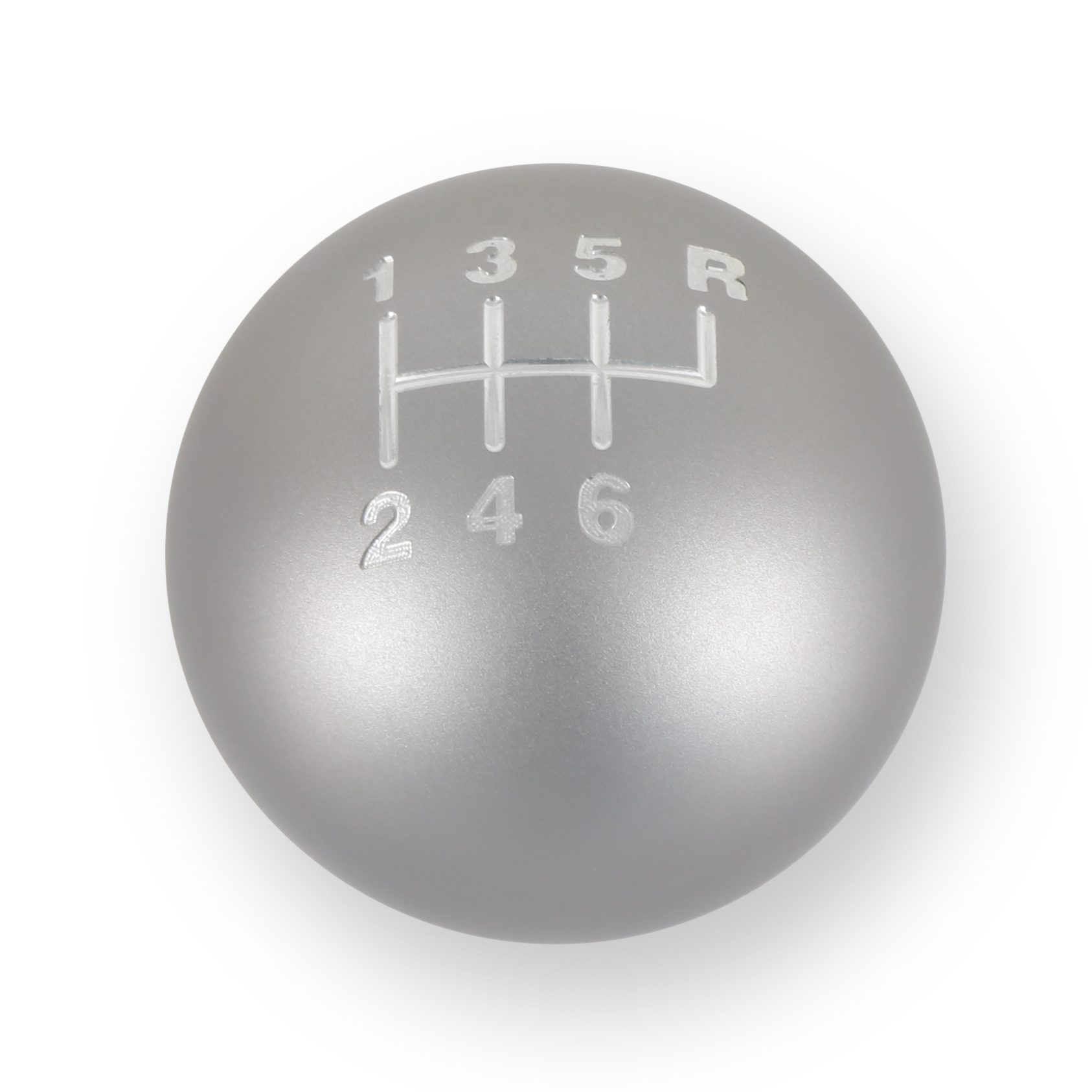 Hurst 163603HST - Billet Shift Knob - 6-Speed Pattern - Matte Grey Hurst 163603HST - Billet Shift Knob - 6-Speed Pattern - Matte Grey