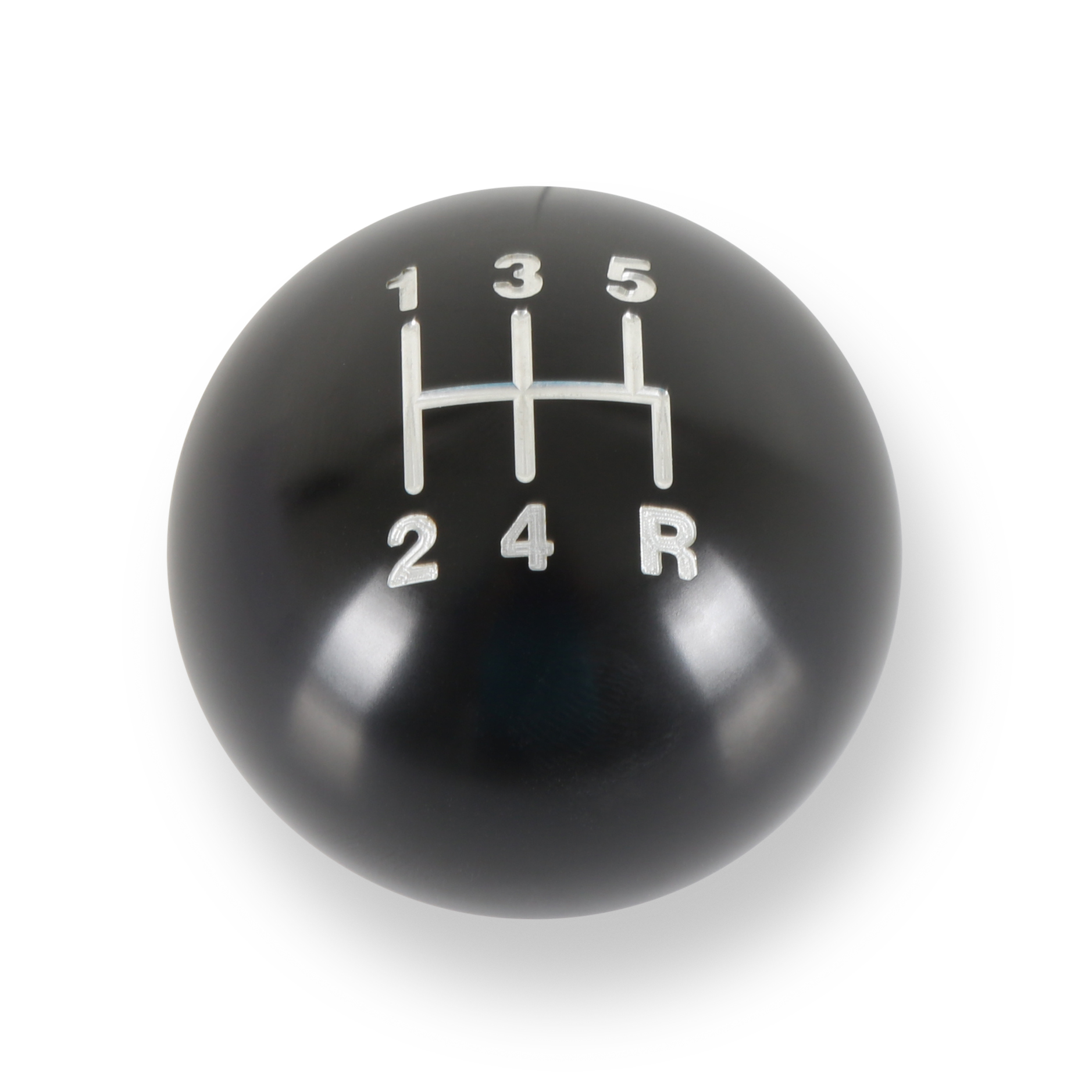 Hurst 163501HST - Billet Shift Knob - 5-Speed Pattern - Gloss Black