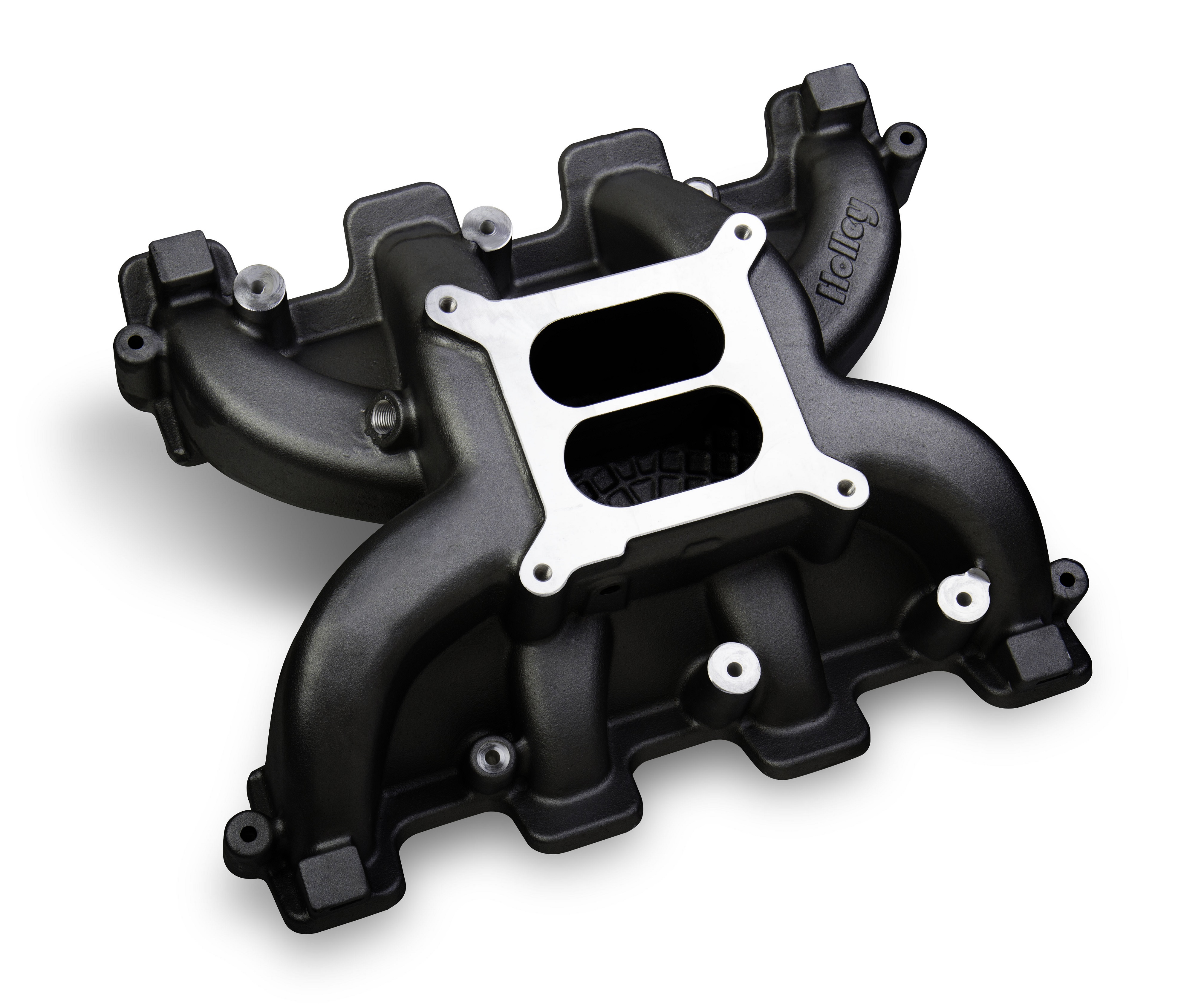 Holley 300-130BK - LS Dual Plane Mid-Rise Intake Holley 300-130BK - LS Dual Plane Mid-Rise Intake