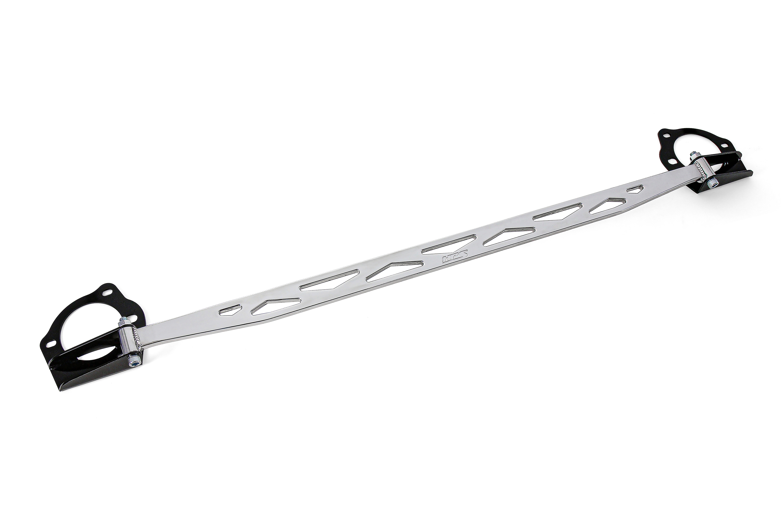 HPS Performance 42-112P - Increase rigidity, reduce chassis flex, 3-piece bolt-on strut bar