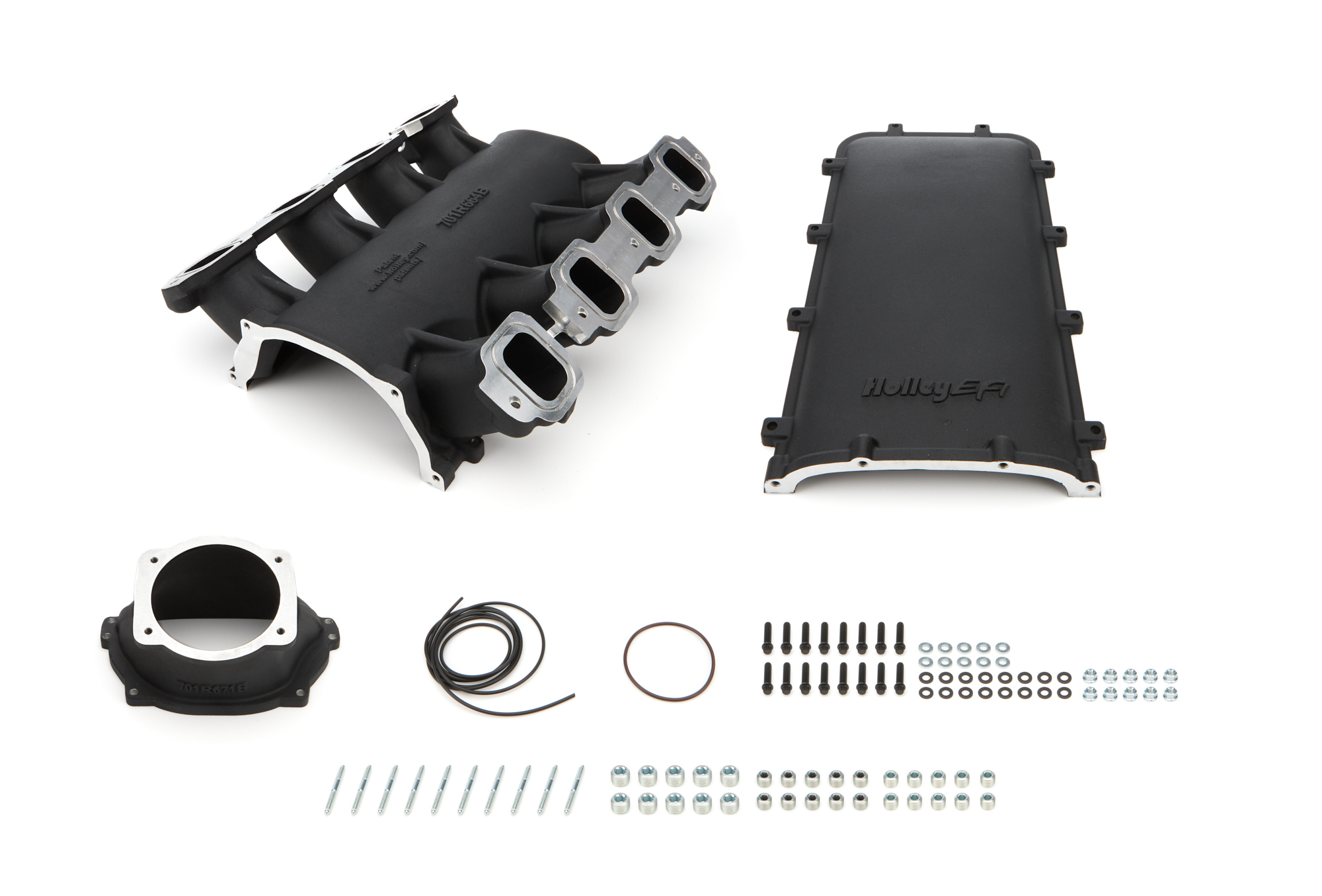 Holley 300-716BK - GM GenV LT Ultra Lo-Ram Intake Manifold Kit
