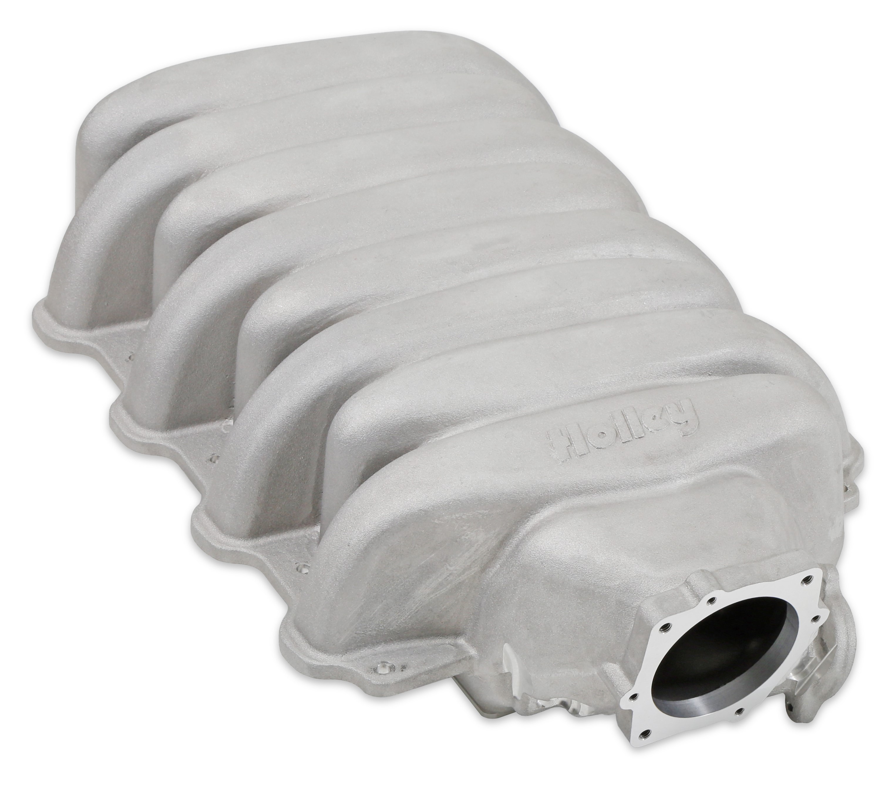 Holley 300-900 - Low-Profile Intake Manifold - Godzilla - Natural Finish Holley 300-900 - Low-Profile Intake Manifold - Godzilla - Natural Finish