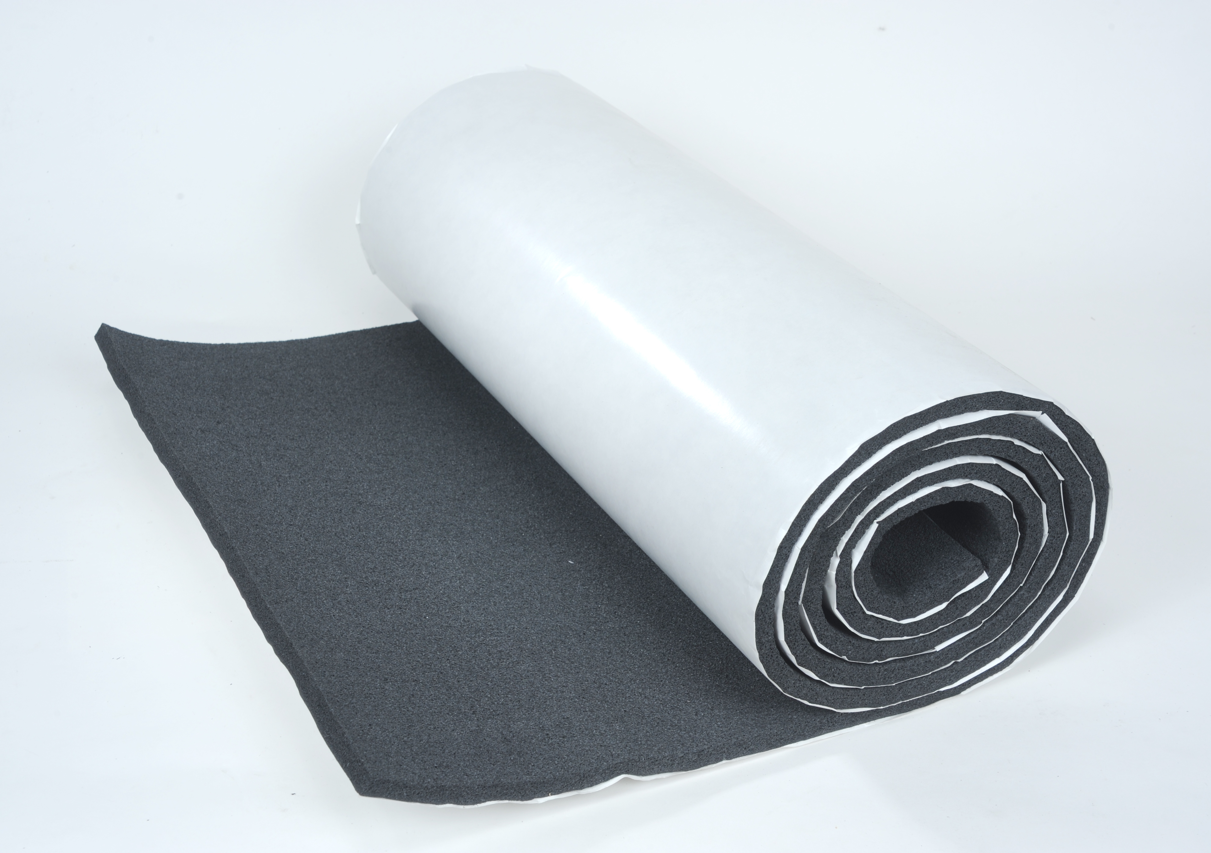 Hushmat 22510 - 1/2in Silencer Megabond Thermal Insulating Self-Adhesive Foam Shop Roll-24inx10' ea 20 sq ft