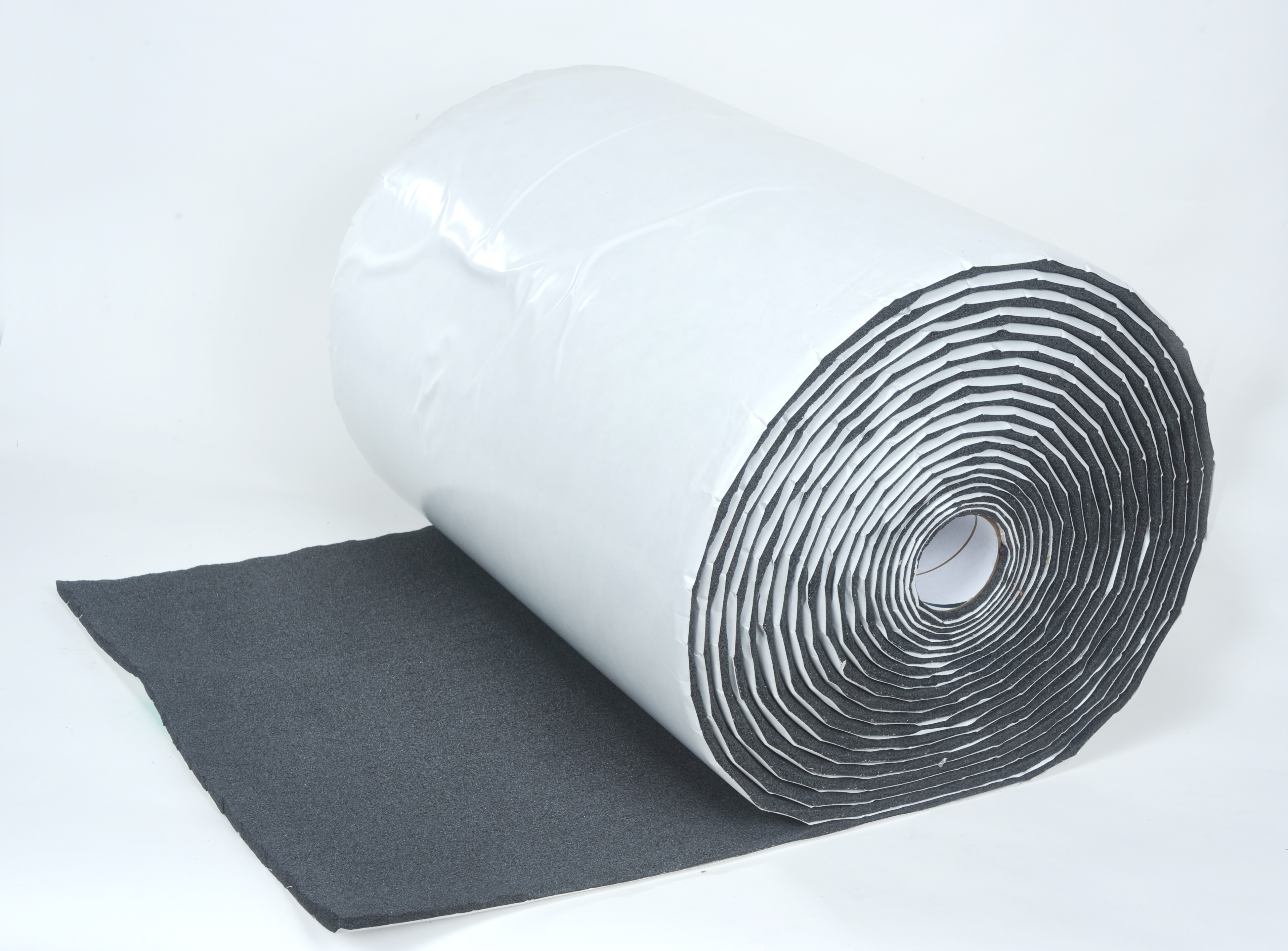 Hushmat 22500 - 1/2in Silencer Megabond Thermal Insulating Self-Adhesive Foam Bulk Roll - 24inx50' ea 100 sq ft