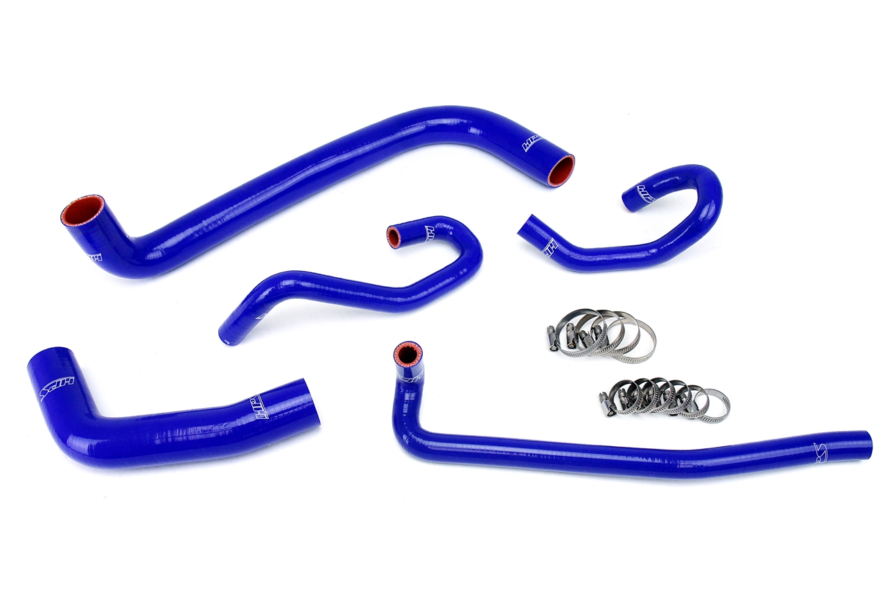 HPS Performance 57-1425-BLUE - High Temp 3-ply Reinforced Silicone,Replace Rubber Radiator Heater Coolant Hoses