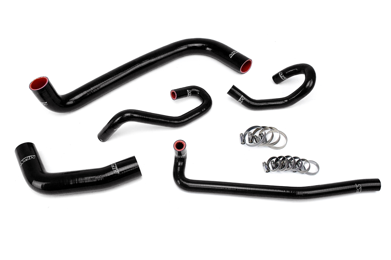 HPS Performance 57-1425-BLK - High Temp 3-ply Reinforced Silicone,Replace Rubber Radiator Heater Coolant Hoses