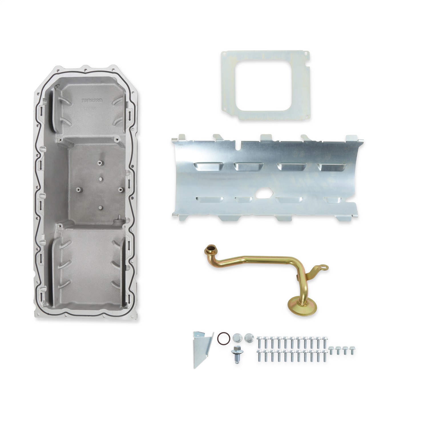 Holley 302-61BK - Gen III Hemi Swap Oil Pan - Mid-Sump VVT - Black